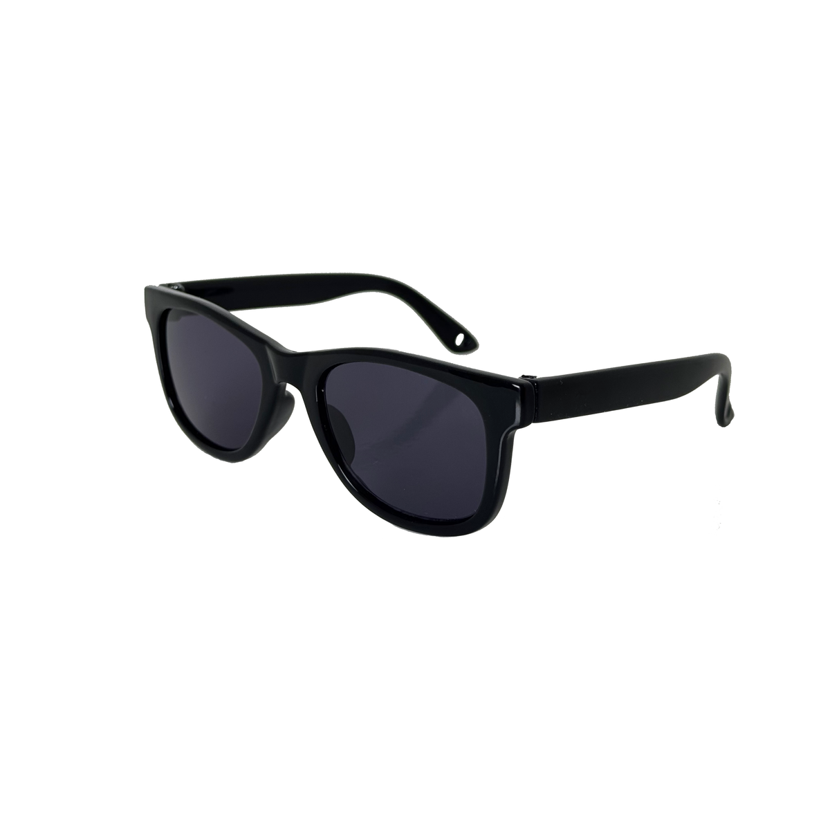 Black Baby Rays Polarised sunglasses for kids in NZ