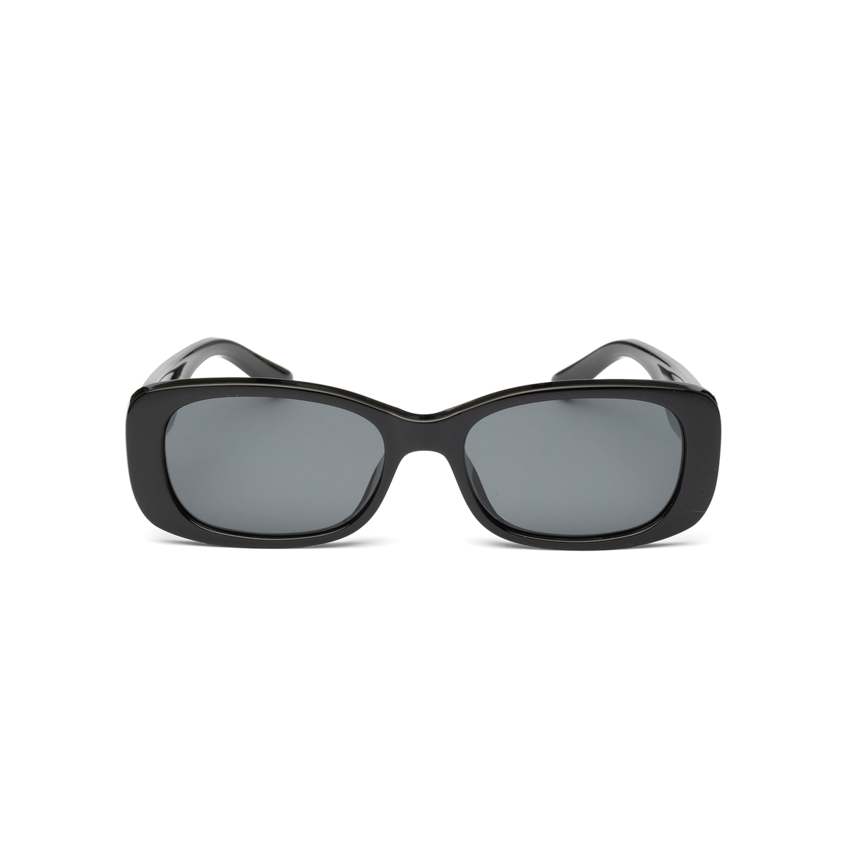 Black vibey kids and baby sunglasses with a logo on a white background - Vibe